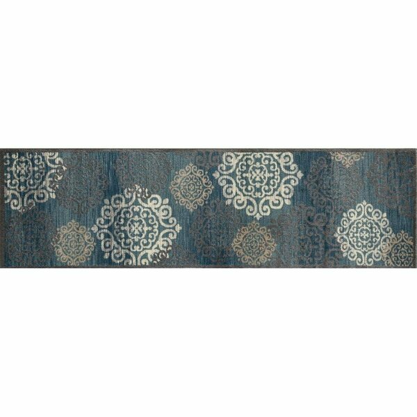 Standalone Novi Collection Day Dreaming Woven Area Rug Runner - Blue - 2 x 8 ft. ST3532572